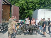 Отправили фуры в зону СВО ЛНР.